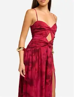 Runaway The Label Camille Maxi Dress Print Size 10 for rent on The Volte - image 3