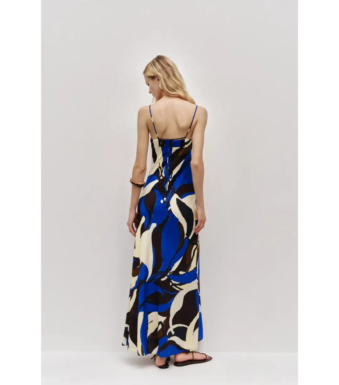 Aje Studio Lyra Maxi Dress Mystic Tide Size M / AU 10 for rent on The Volte - main image
