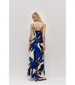 Aje Studio Lyra Maxi Dress Mystic Tide Size M / AU 10 for rent on The Volte - image 3