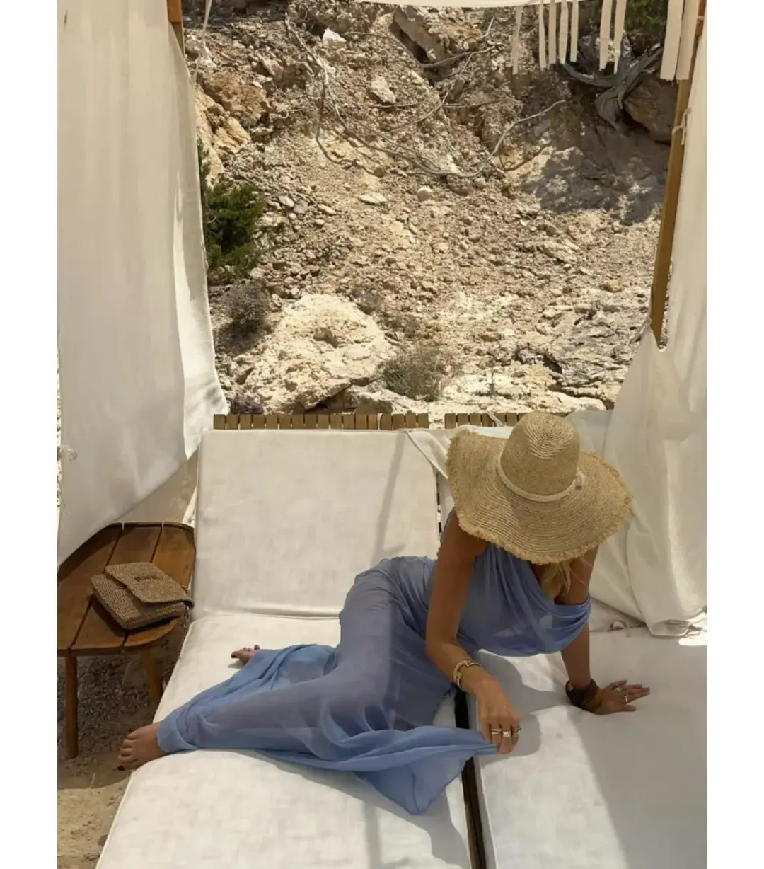 Arcina Ori Jordana Maxi Dress Blue Size XS / AU 6 for rent on The Volte - main image