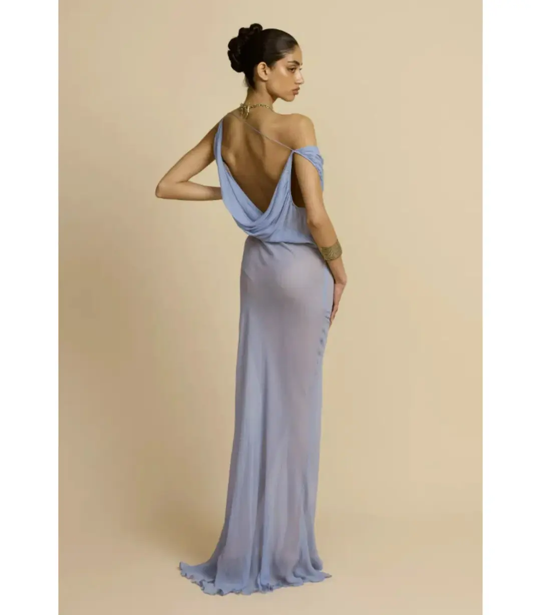 Arcina Ori Jordana Maxi Dress Blue Size XS / AU 6 for rent on The Volte - main image