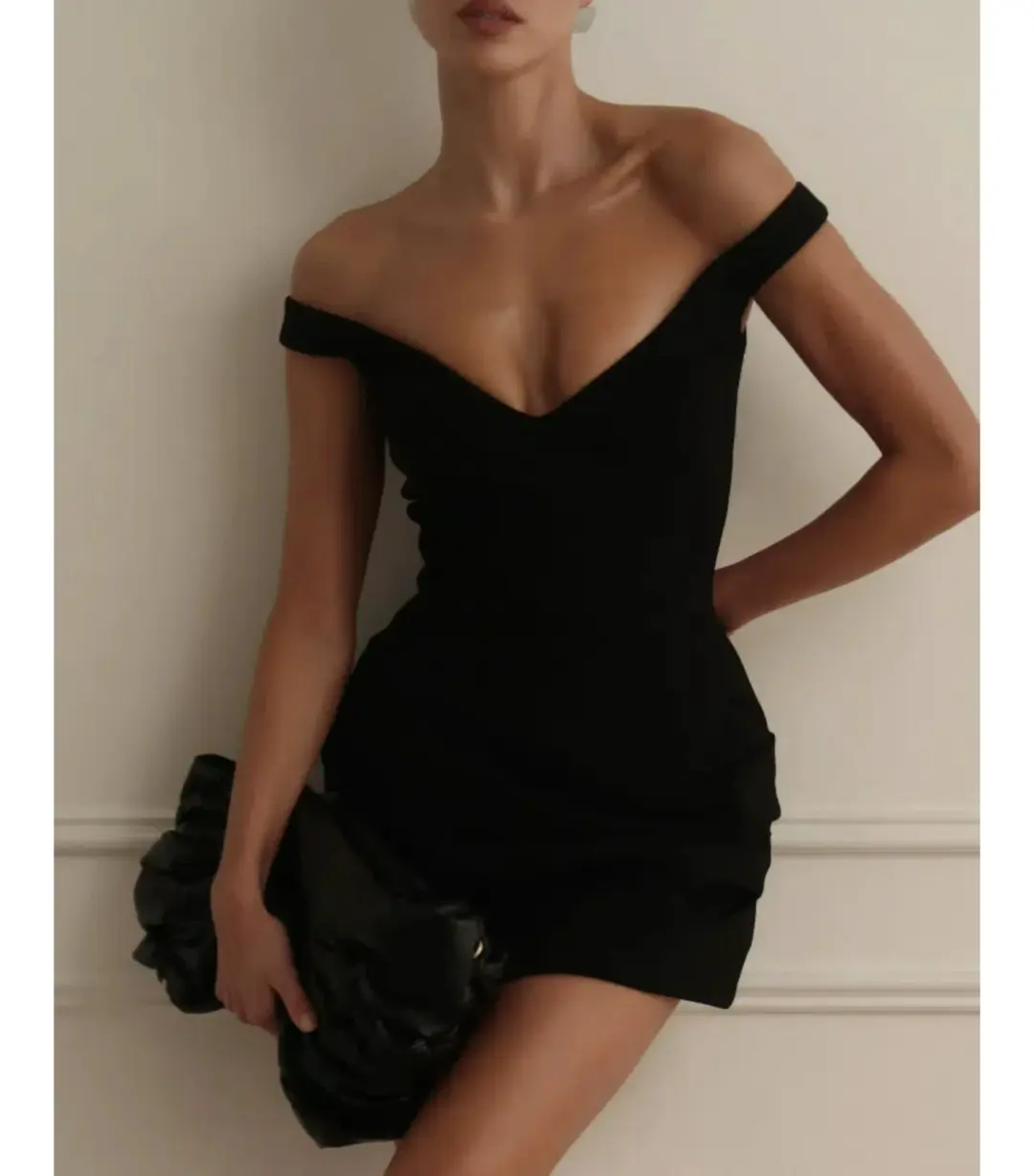 Arcina Ori Avery Mini Dress Black Size S / AU 8 for rent on The Volte - main image
