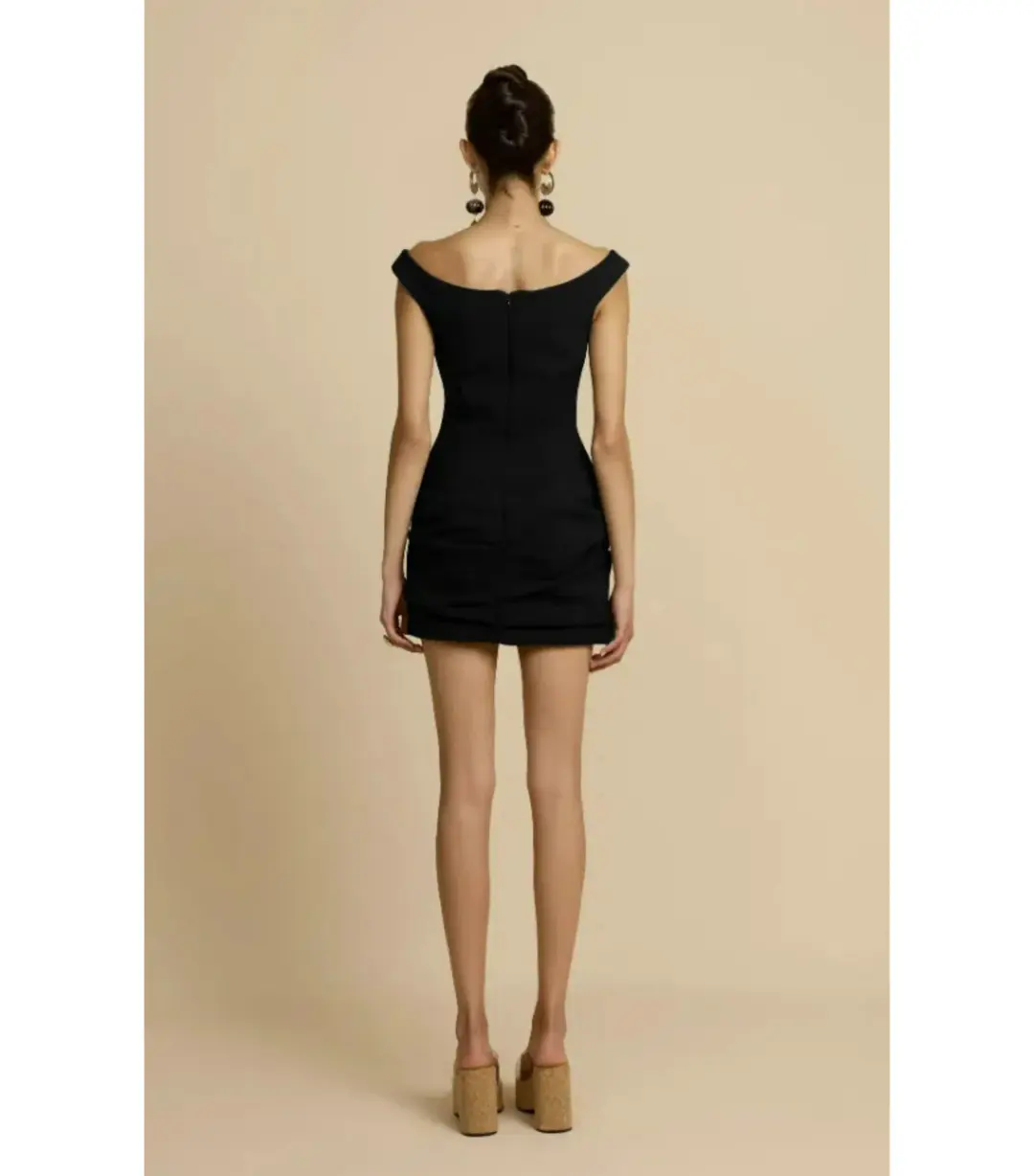 Arcina Ori Avery Mini Dress Black Size S / AU 8 for rent on The Volte - main image