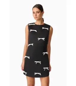 Elliatt Ursula Mini Dress Black Size AU 10 for rent on The Volte - image 2