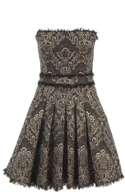 Dolce & Gabbana Mini Fit & Flare Corset Dress Size AU 8 for rent on The Volte - image 1