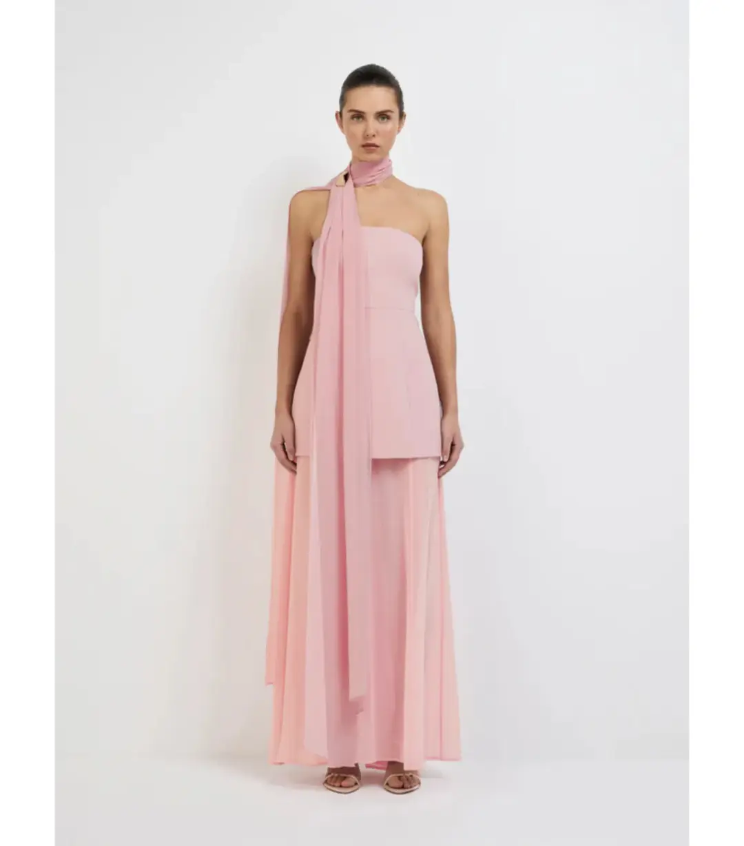 Sheike Marissa Maxi Dress Pink Size AU 16 for rent on The Volte - main image