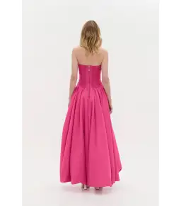 Aje Estelle Maxi Gown Cerise Pink Size AU 6 for rent on The Volte - image 4