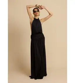 Arcina Ori Santina Dress Black Size 8 for rent on The Volte - image 1