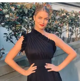 Mossman The Lady Like Dress Black Size 14 for rent on The Volte - image 3