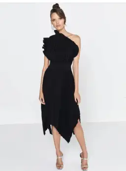 Mossman The Lady Like Dress Black Size 14 for rent on The Volte - image 1