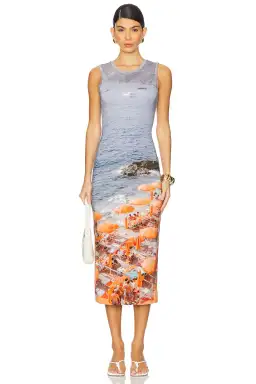 Roame | Theodore Dress in Zest for rent on The Volte - image 1