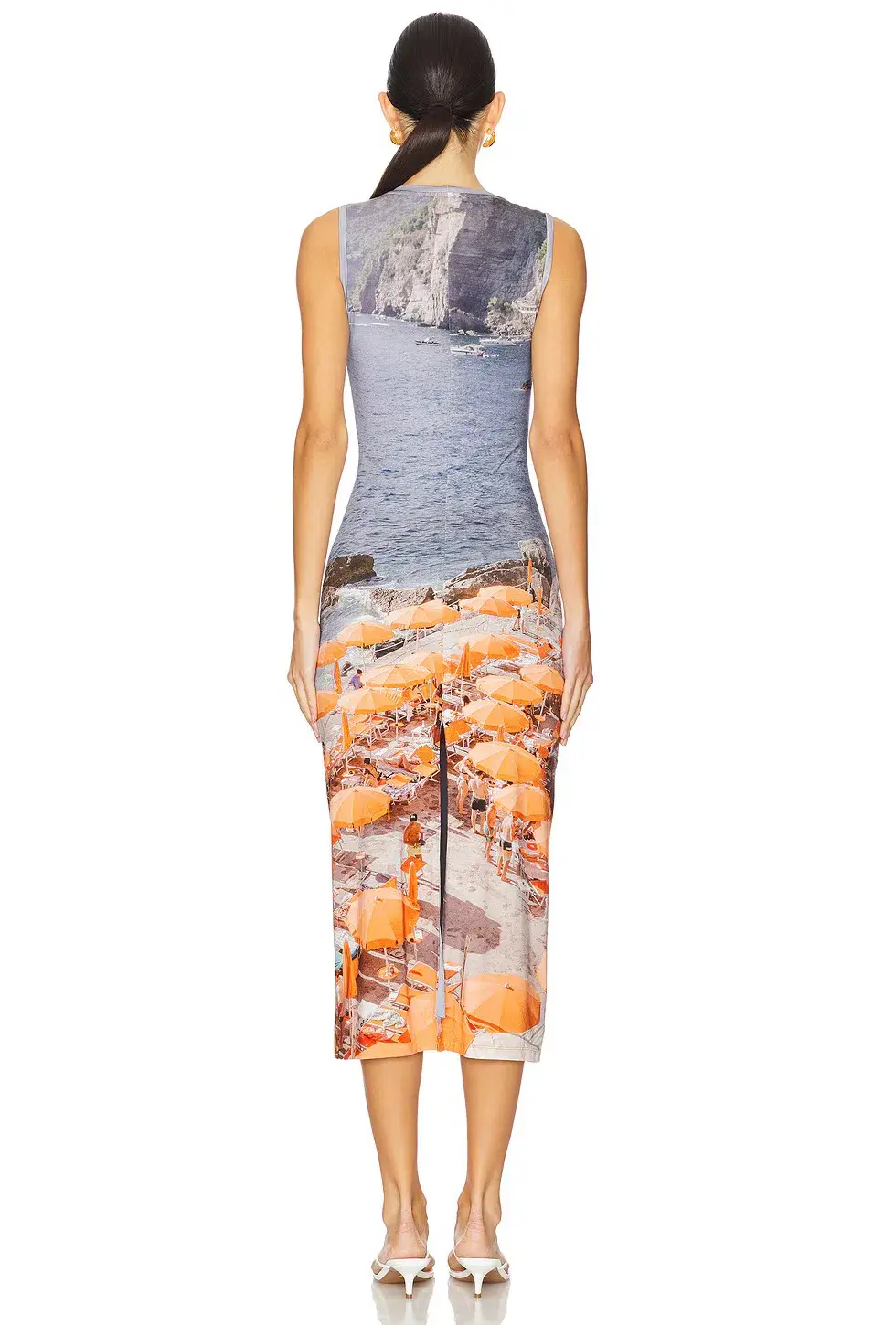 Roame | Theodore Dress in Zest for rent on The Volte - main image