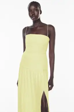 Manning Cartell Royal Debut Maxi Dress - Lemon Yellow AU 6 for rent on The Volte - image 3
