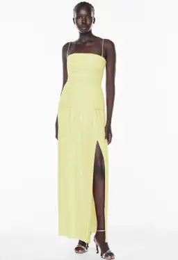 Manning Cartell Royal Debut Dress - Lemon Yellow AU 8 for rent on The Volte - image 1