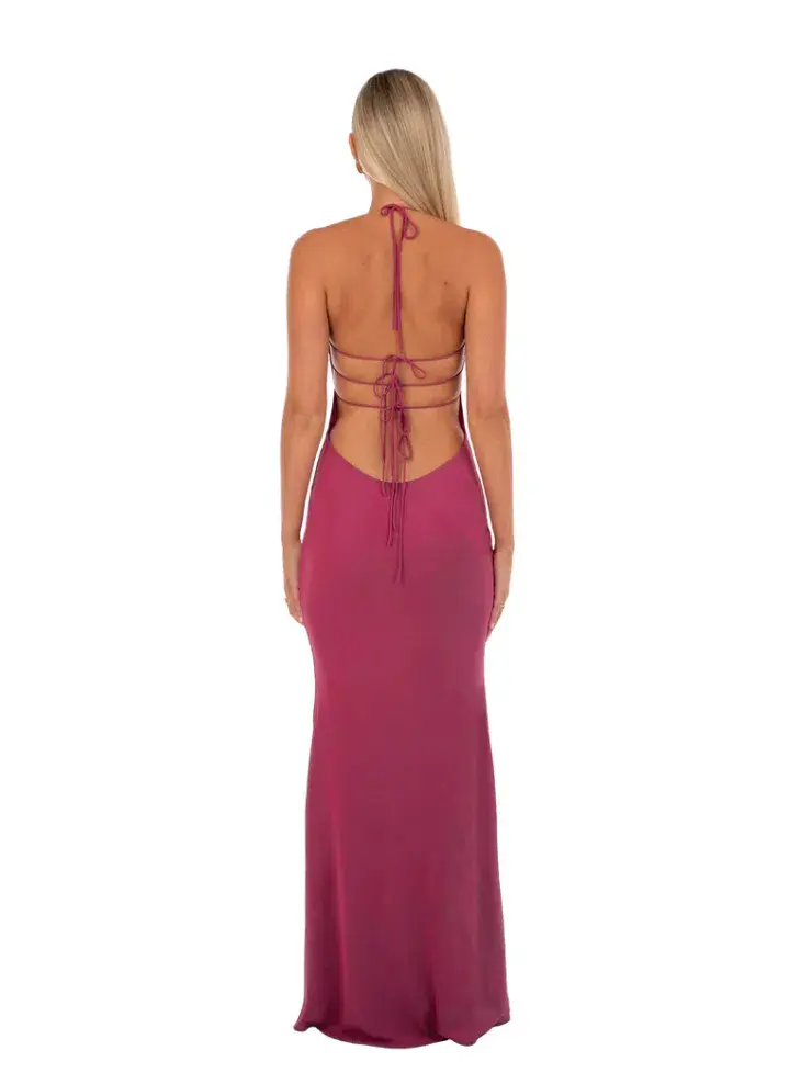 I am delilah, Delilah Maxi Wine, Size 6 for rent on The Volte - main image