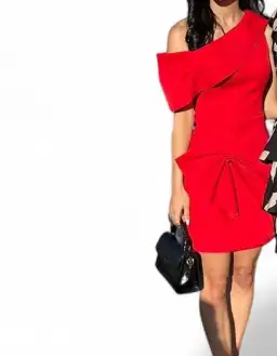 Mossman Into the Deep Dress Red Size 12 for rent on The Volte - image 2