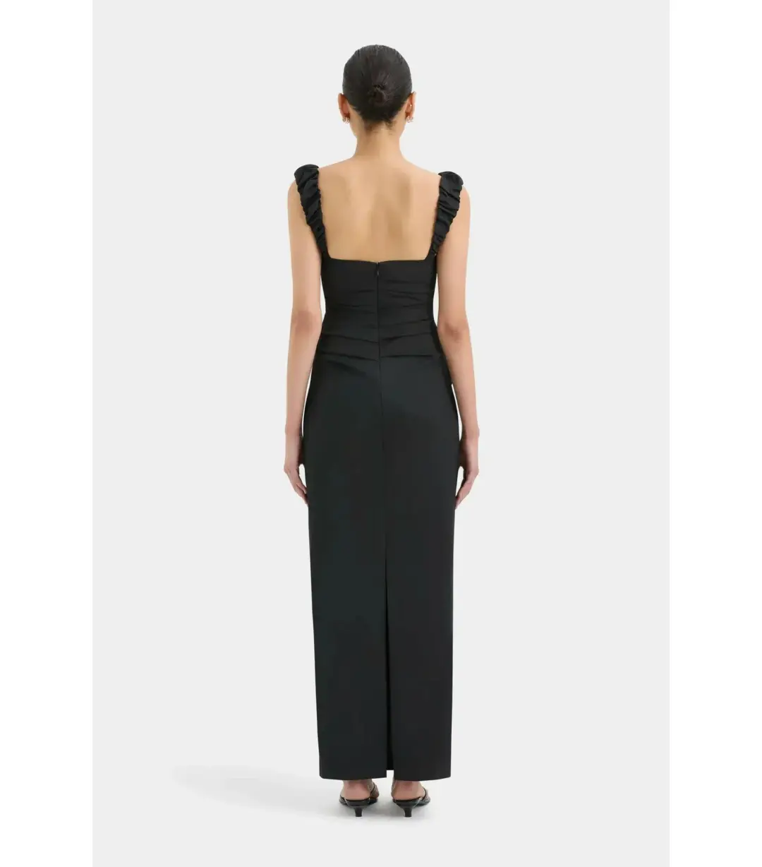 Sir the Label Azul Balconette Maxi Gown Black Size 1 / AU 8 for rent on The Volte - main image