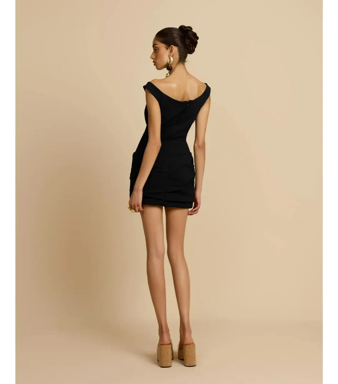 Arcina Ori Avery Mini Dress Black Size Small / AU 8 for rent on The Volte - main image