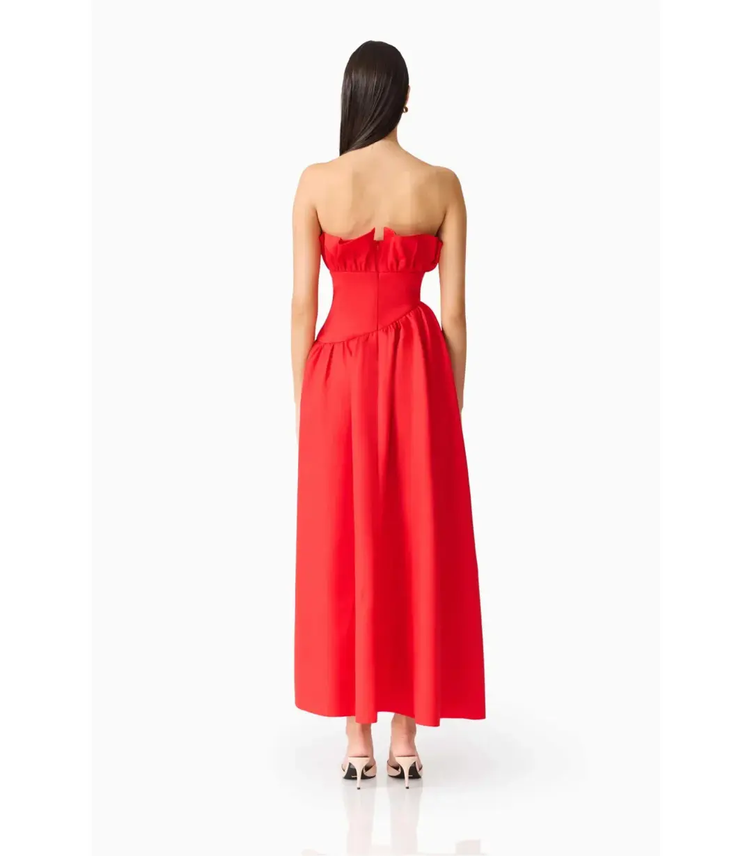 Elliatt Laurel Sleeveless Maxi Dress in Red Size Small / AU 8 for rent on The Volte - main image