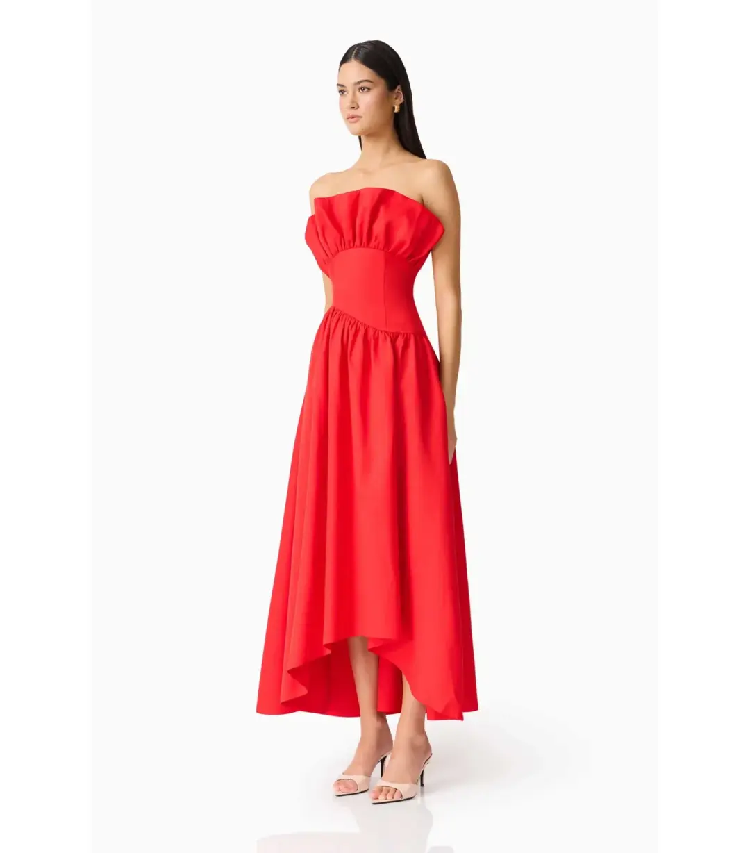 Elliatt Laurel Sleeveless Maxi Dress in Red Size Small / AU 8 for rent on The Volte - main image