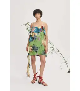 Alemais Avery Spliced Mini Dress Multi Size AU 10 for rent on The Volte - image 1