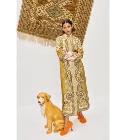 Alémais Clemenza Silk Shirtdress Print Size AU 12 for rent on The Volte - image 1