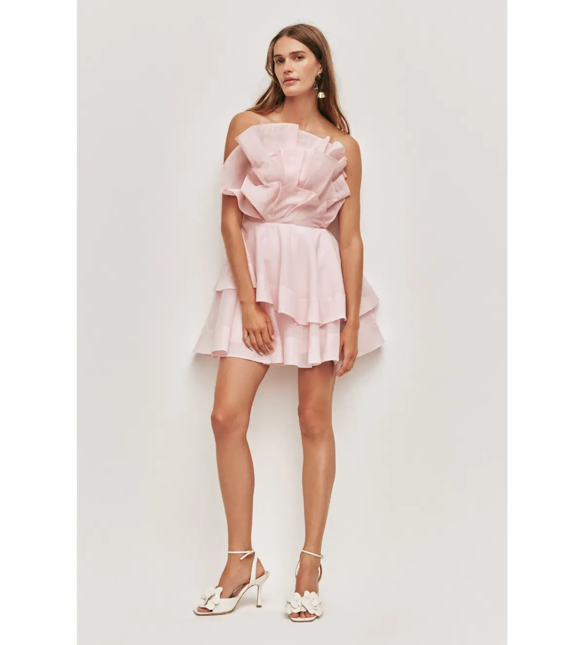 AJE Selestia Mini Dress Ash Pink Size 12 - Image 1