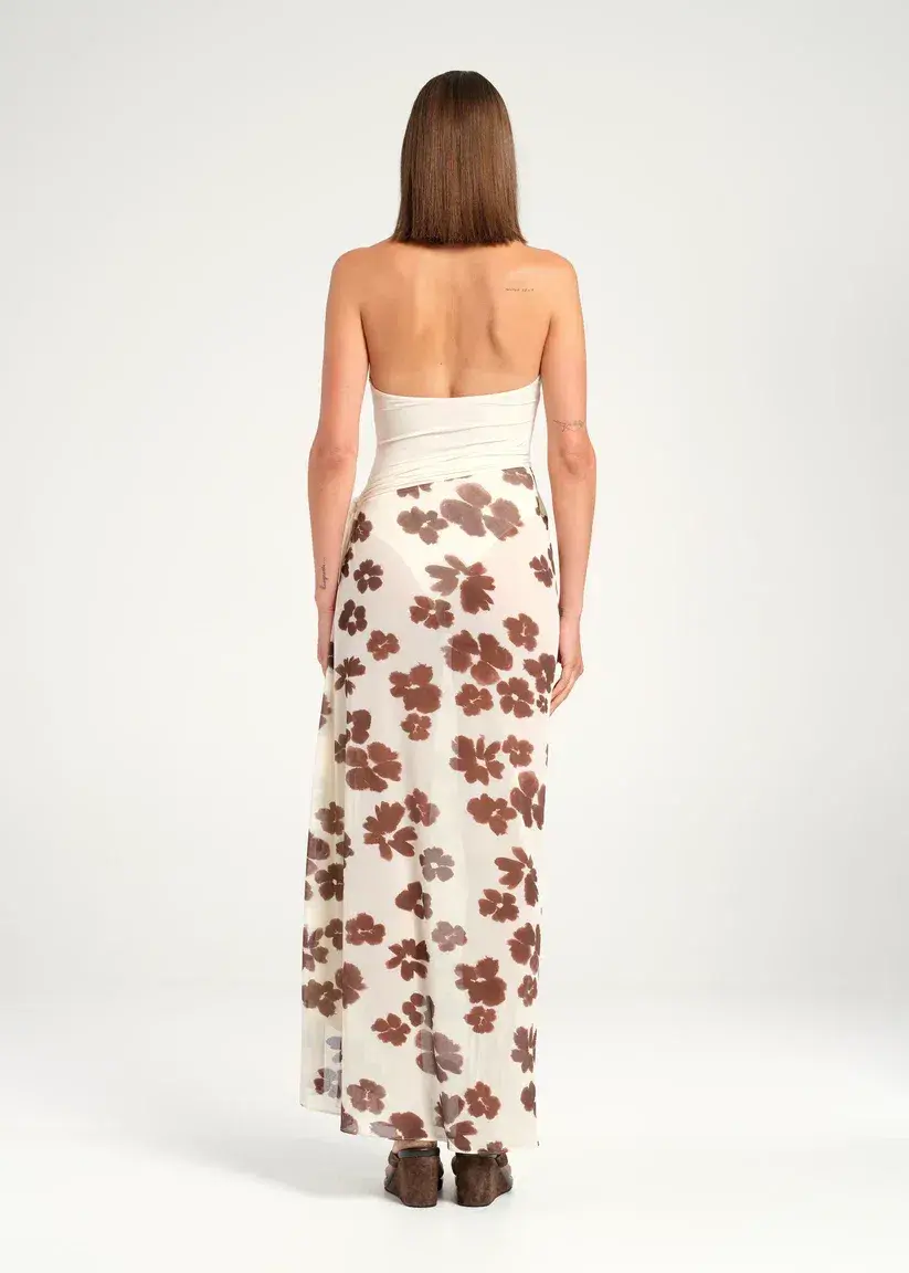 Benni Aida Maxi Dress Multi Size 8 for rent on The Volte - main image