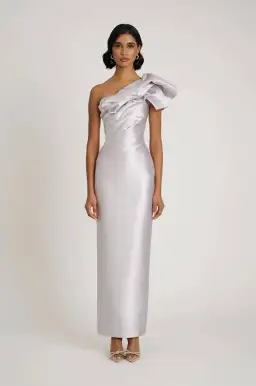 Eliya The Label Ashton Gown Silver Size S / AU 8 for rent on The Volte - image 2