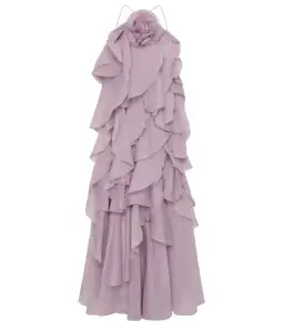 Aje Pandorea Layered Maxi Dress Purple Size AU 14 for rent on The Volte - image 3