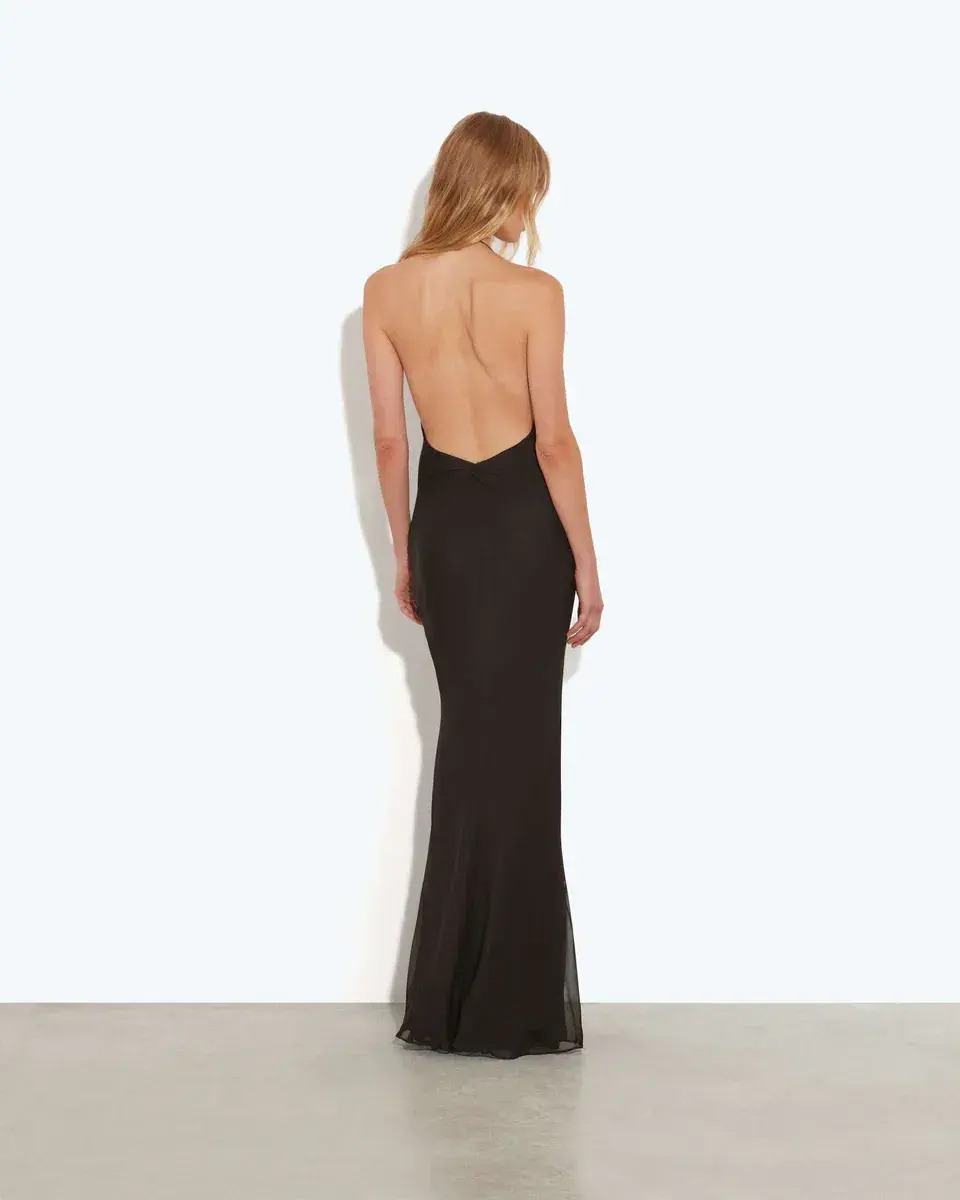 Rat & Boa Thalia Maxi Dress Brown Floral Size XS / AU 6 for rent on The Volte - main image