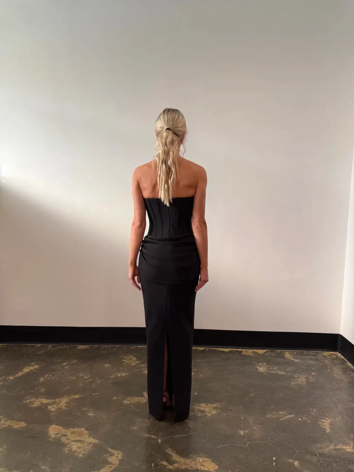 ELIYA THE LABEL HILDA GOWN / BLACK / SIZE 10 - Image 4