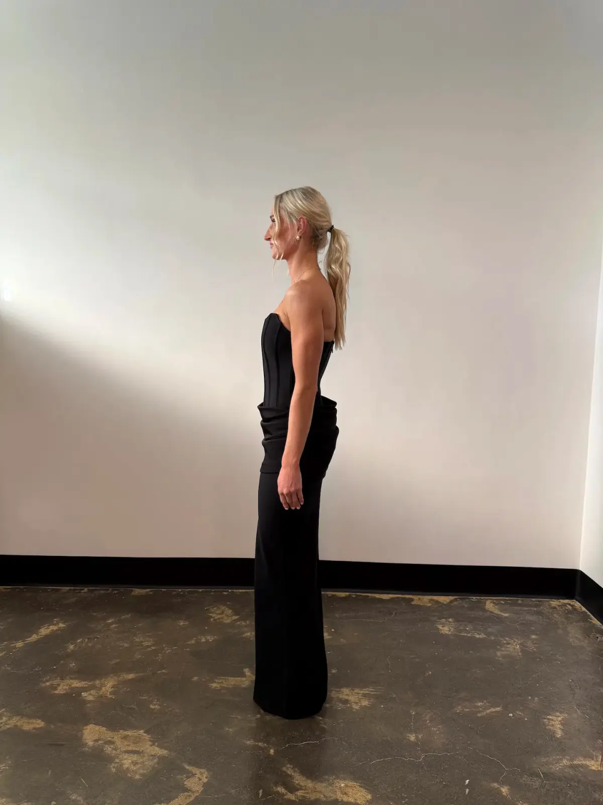 ELIYA THE LABEL HILDA GOWN / BLACK / SIZE 10 - Image 3