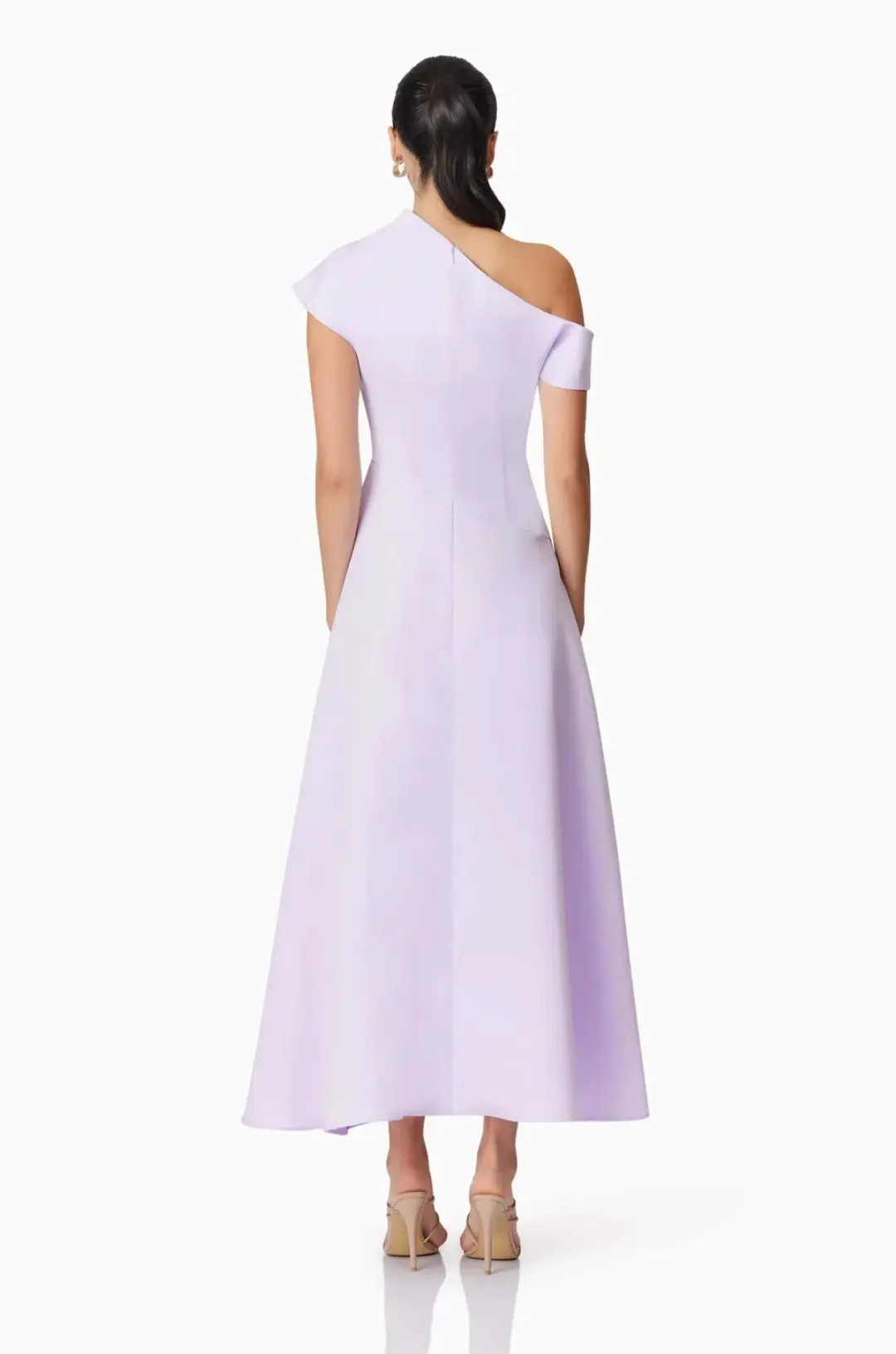 Elliatt Marissa One Shoulder Gown in Purple Size AU 8/S for rent on The Volte - main image