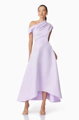 Elliatt Marissa One Shoulder Gown in Purple Size AU 8/S for rent on The Volte - image 1