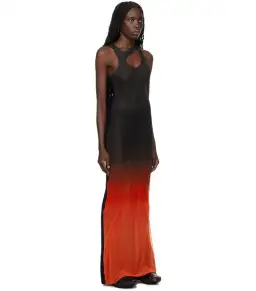 Ottolinger Gradient Maxi Dress Black/Red Size S / AU 8 for rent on The Volte - image 2