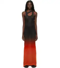 Ottolinger Gradient Maxi Dress Black/Red Size S / AU 8 for rent on The Volte - image 1