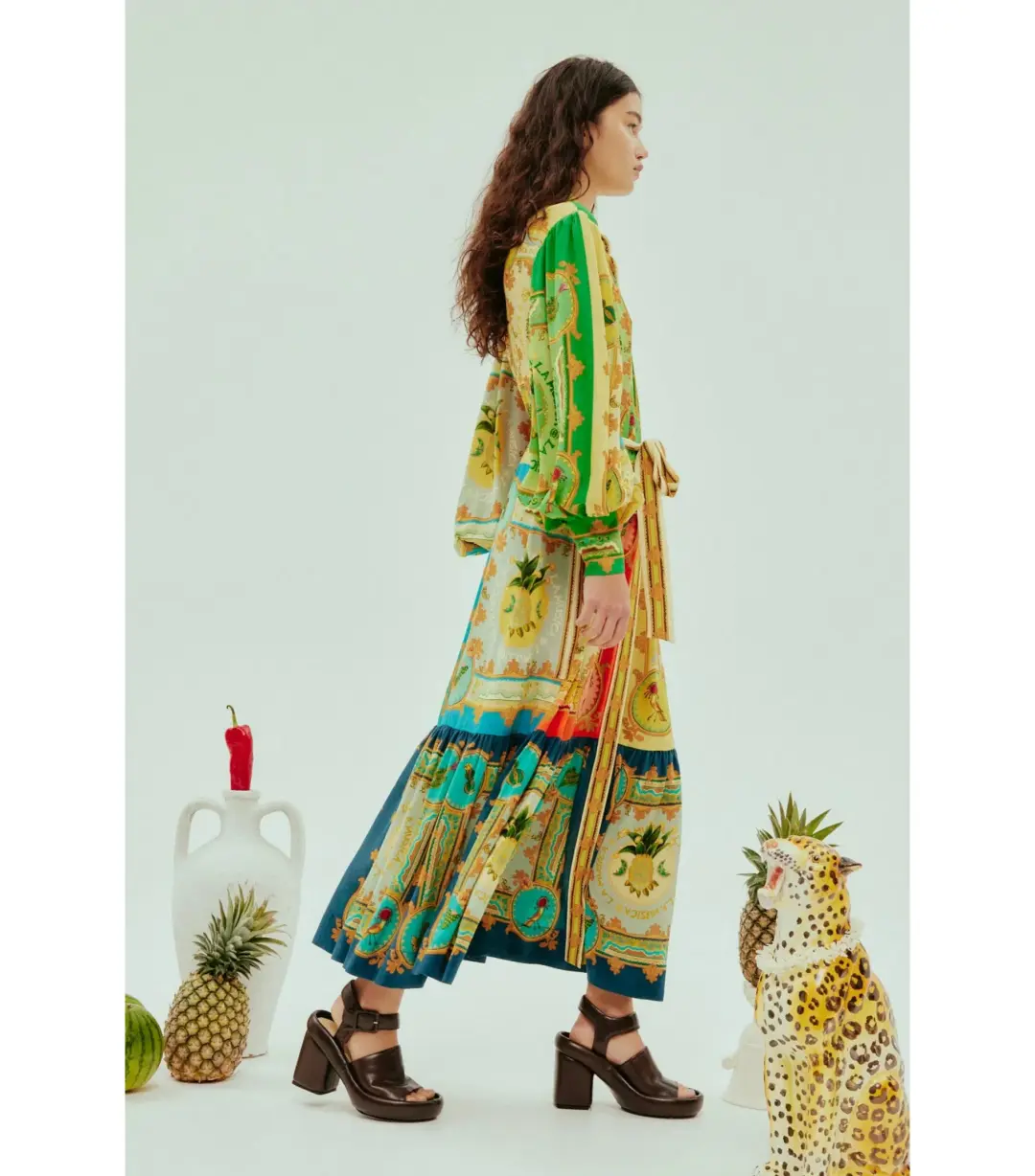 Alémais La Musica Shirtdress multi Size 8 for rent on The Volte - main image