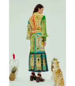 Alémais La Musica Shirtdress Multi Size 12 for rent on The Volte - image 4