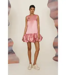 Alémais Neptuna Mini Dress Pink Size 4 for rent on The Volte - image 1