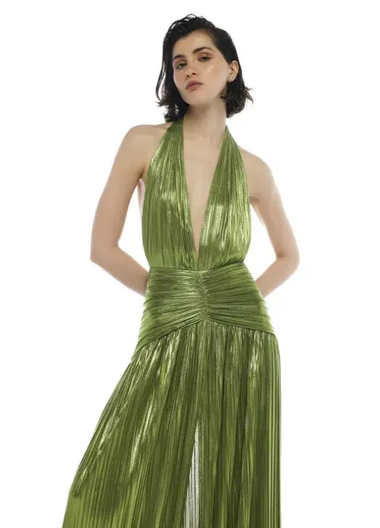 COPURS Sitara Dress - Green - Size 8  - Image 3
