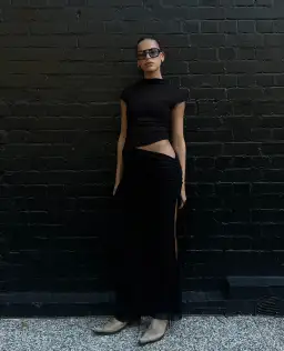 Benni Milo Mesh Maxi Dress Size 8 for rent on The Volte - image 1