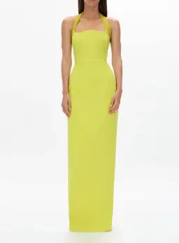 RACHEL GILBERT Maria Gown - Yellow Citrus AU 12 for rent on The Volte - image 1