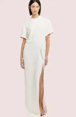 HENNE Avila Dress - Cream Size 14 for rent on The Volte - image 2