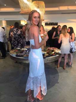 Manning Cartell Parlour Games Racer Dress White Size 8 for rent on The Volte - image 2