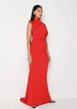 KOURH NEON MAXI DRESS RED XL for rent on The Volte - image 2