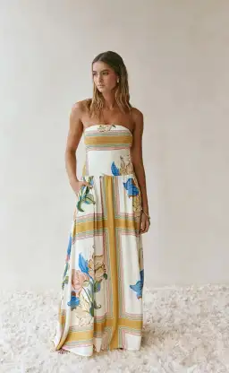 Sabo Skirt Fia Dress - Botanique XL for rent on The Volte - image 2