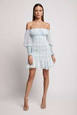 Sofia The Label Rhodes Dress Baby Blue Size 8 for rent on The Volte - image 4