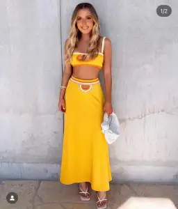 Christopher Esber Fran Loophole Set in Mango for rent on The Volte - image 1