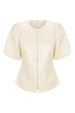 Hansen And Gretel Pellegrino Top Pearl Cream Size 12
